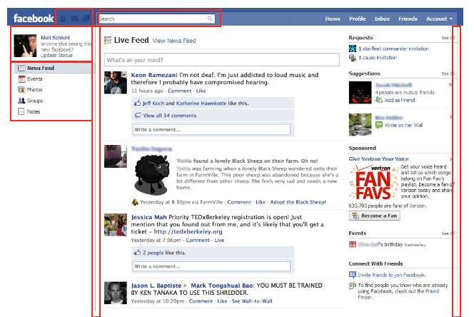 12-01-2009 Facebook Redesign