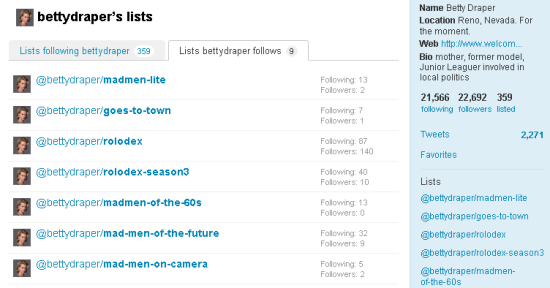 12-08-2009 twitter lists