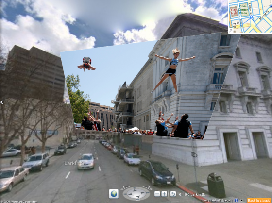 Bing Maps Streetside screenshot