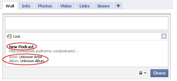 facebook edit link screenshot