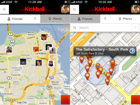 kickball app for iphone screenshot