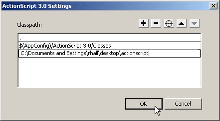 ActionScript 3.0 Settings