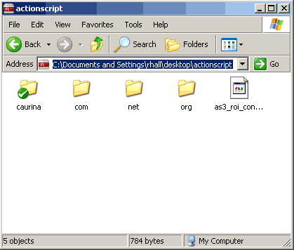ActionScript folder