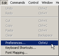 Drop-Down Menu