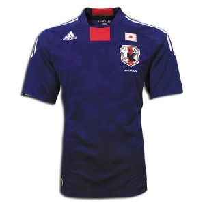 Japan's 2010 home jersey