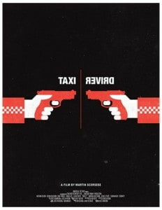 Taxi Driver by Olly Moss