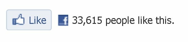 Facebook Like Button screenshot