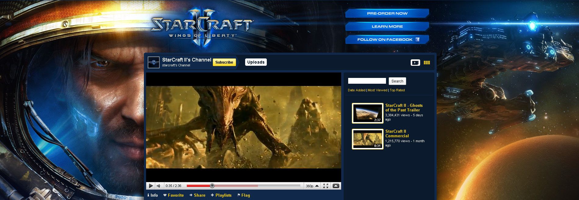 blizzard starcraft ii wings of liberty youtube blizzard starcraft ii wings of liberty youtube