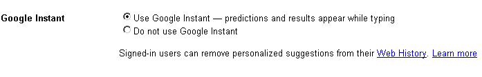 Google's Instant Search Oneupweb Reviews