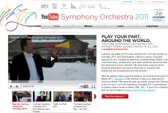 YouTube Orchestra Oneupweb Straight Up Social 
