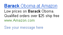 Obama Amazon Ad