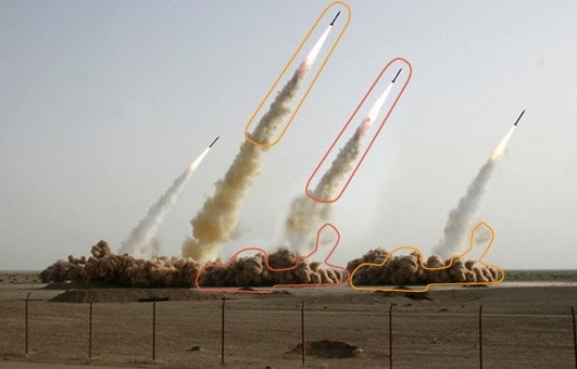Iran's 4 Phantom Missiles