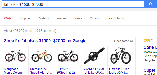 price search