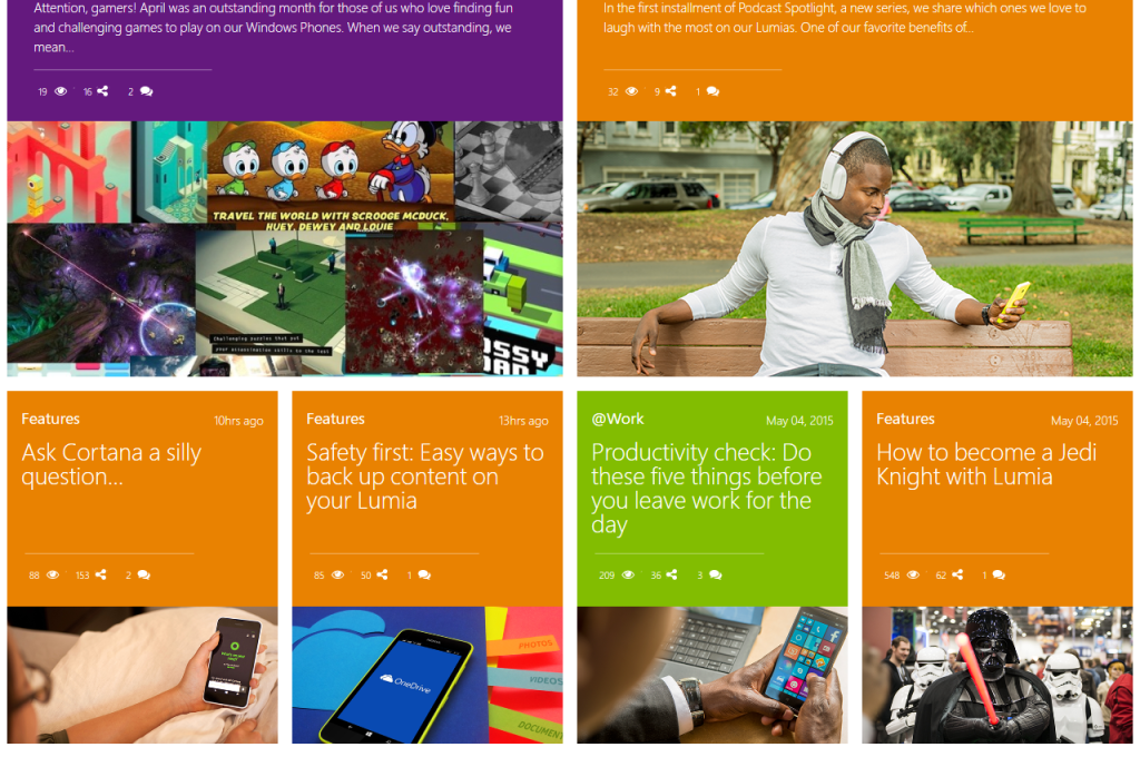 Microsoft Lumea Conversations Screenshot