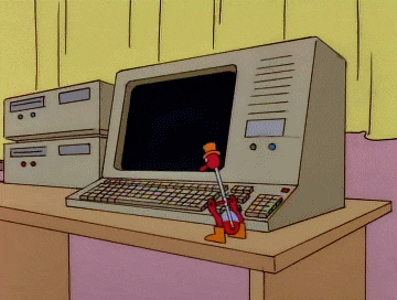 dinky bird cartoon gif