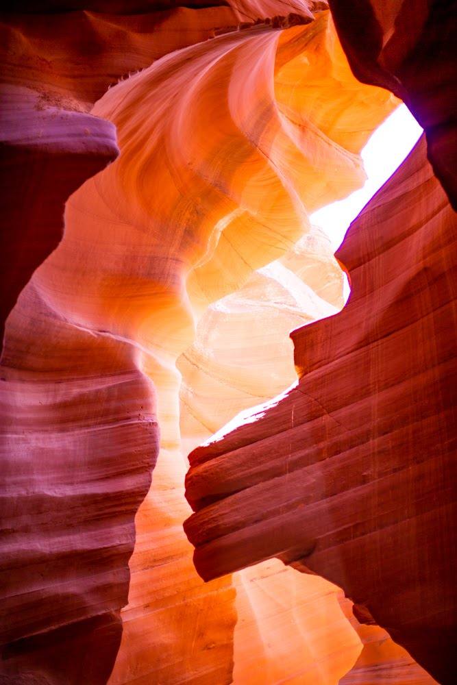 red rock formations