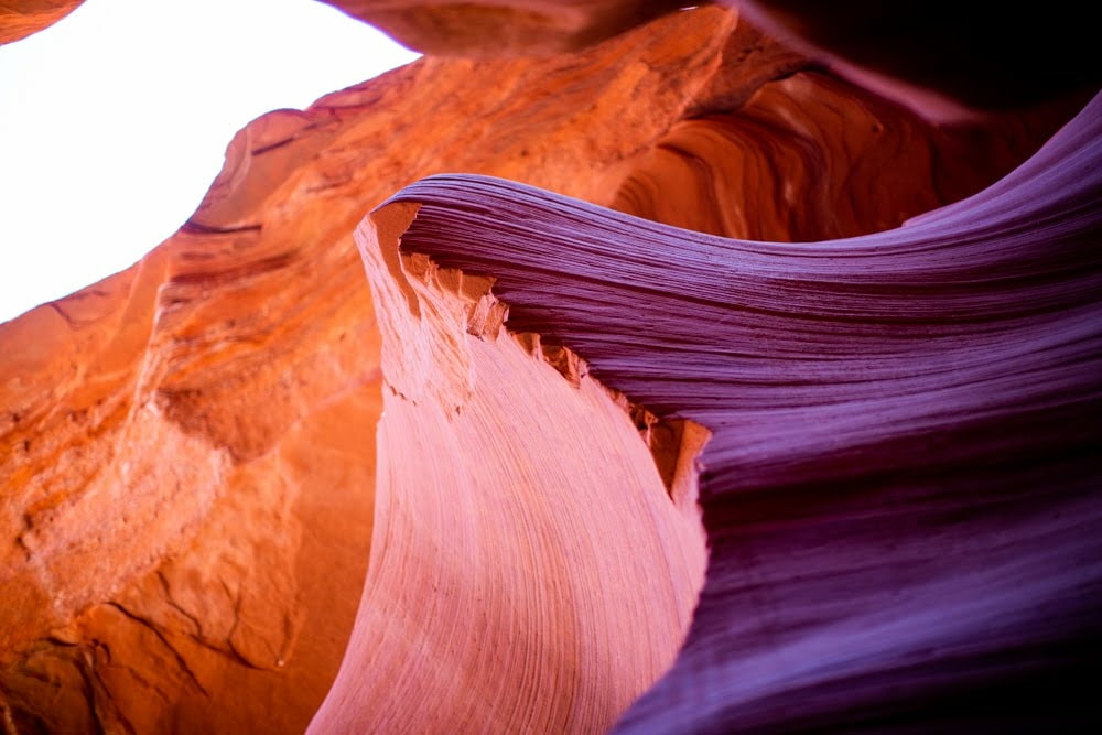 red rock formations against sky