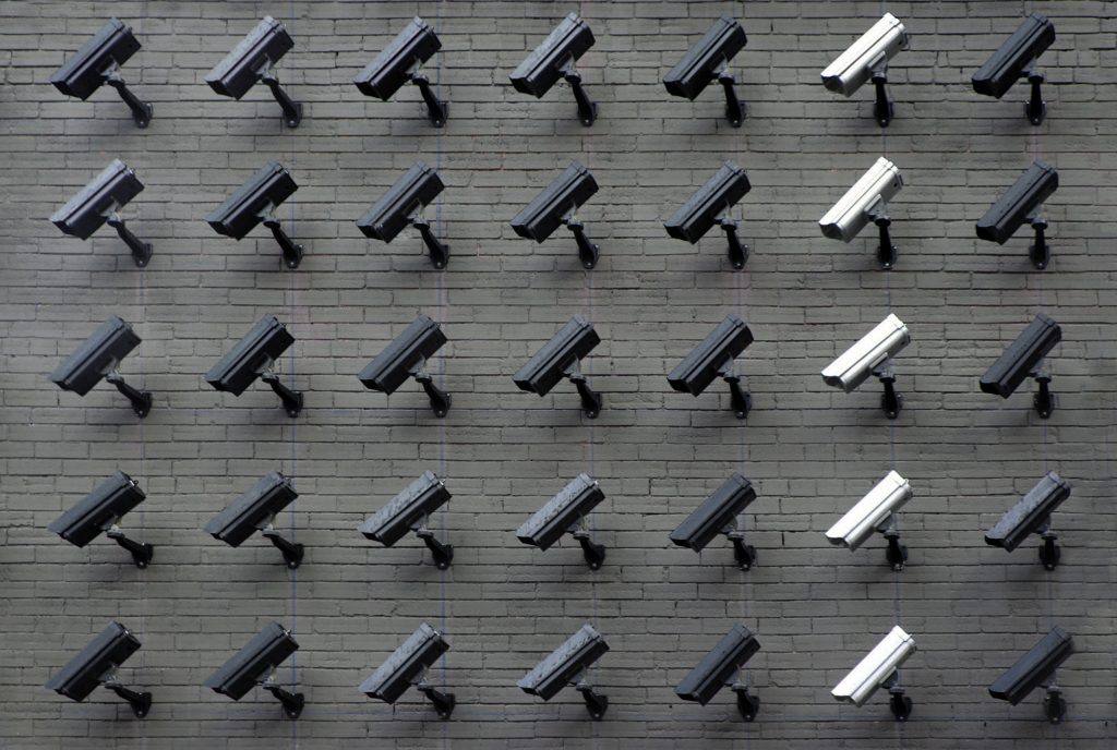 cameras on a building to illustrate california consumer privacy act