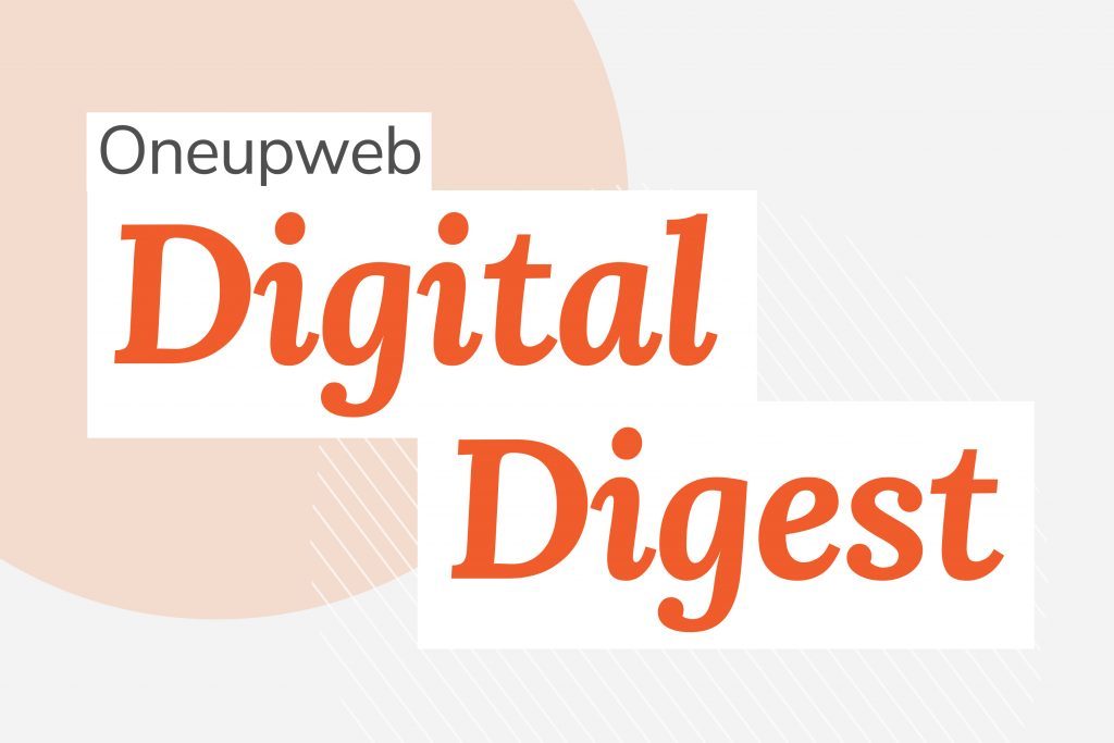 Graphic of Oneupweb Digital Digest