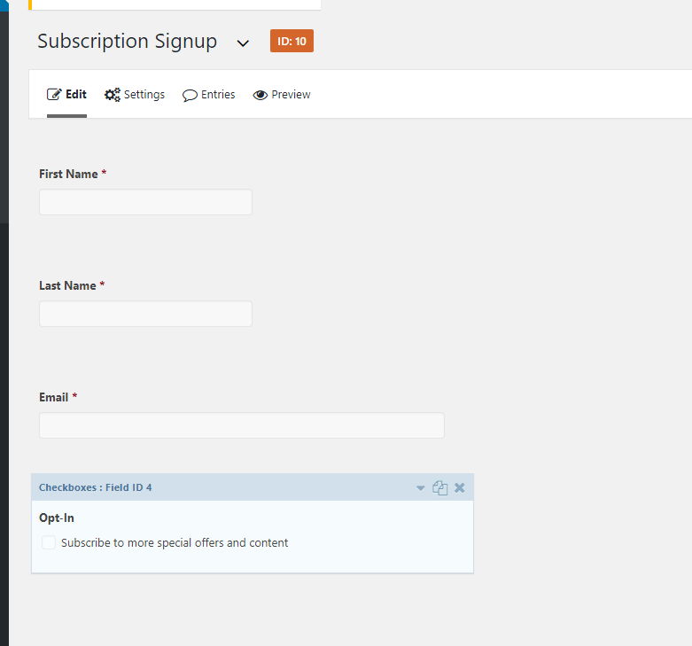 Steps to add checkboxes in Salesforce signup