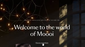 moooi website homepage
