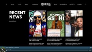 snoop dogg website