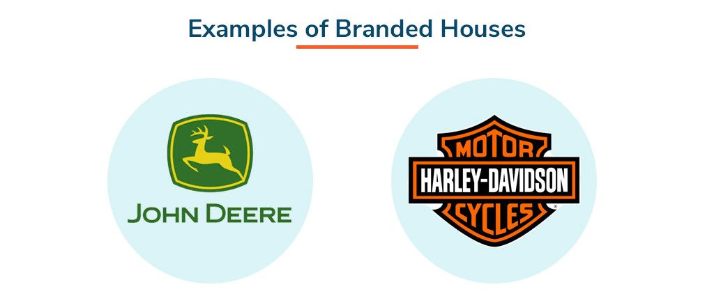 Examples of Branded House Structures: John Deere, Harley Davidson